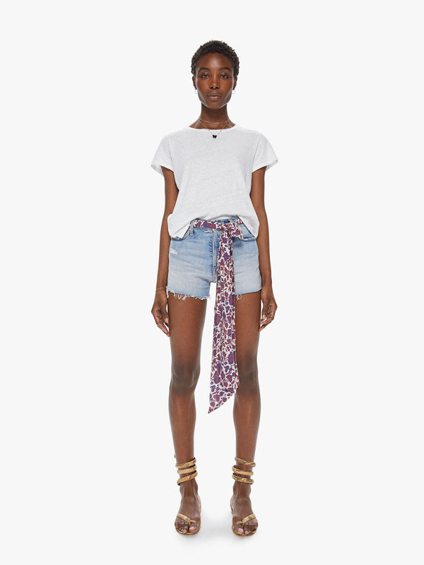 Natalie Martin Sash Belt - Bloom Print Lapis